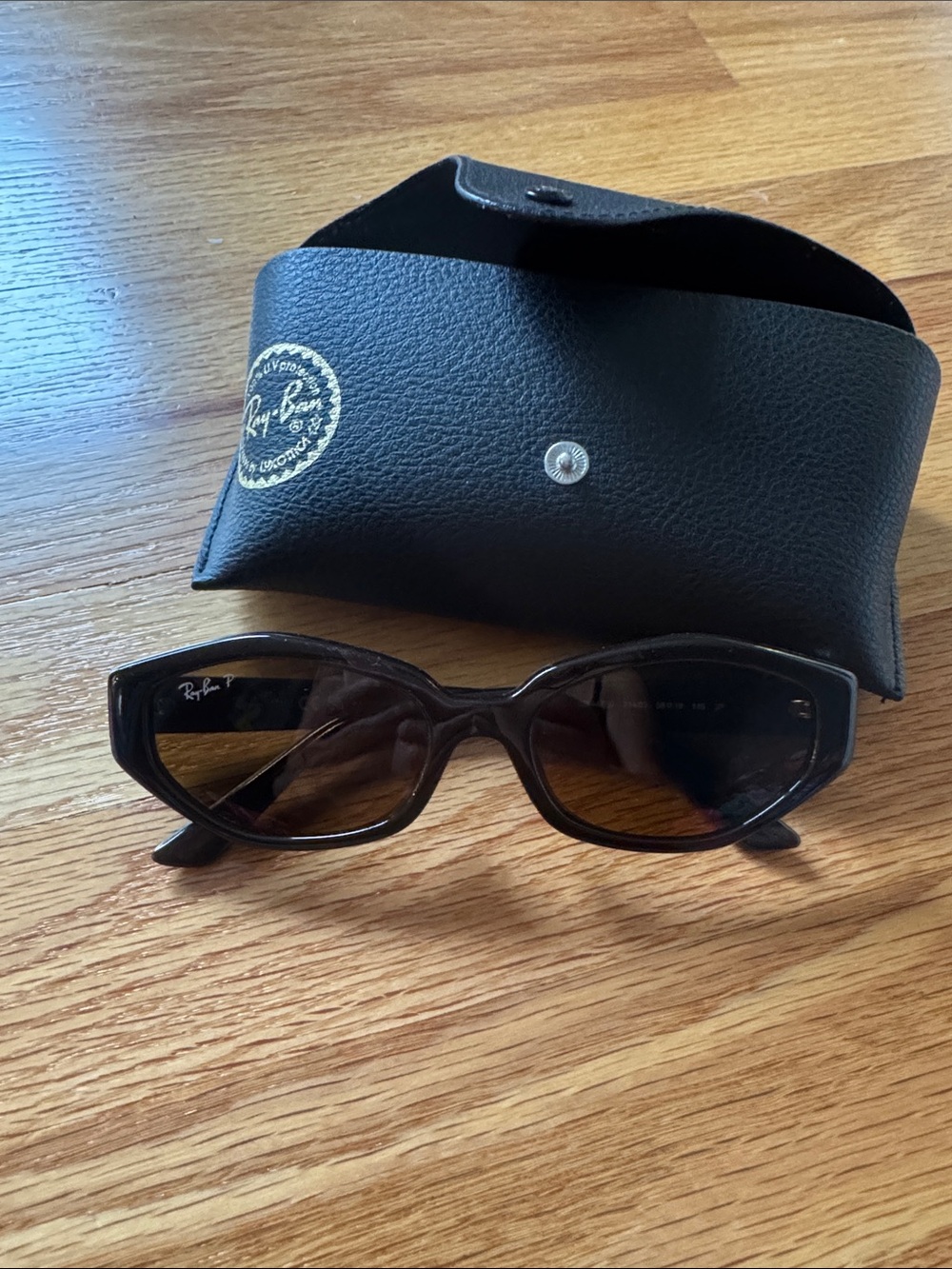 Ray-Ban Women's Dark Brown Cat-Eye Sunglasses